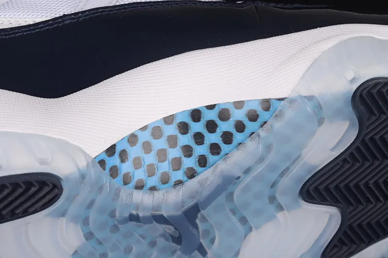 All categories Air Jordan Jordan series basketball shoes Air Jordan 11 F version Air Jordan AJ11 "Win Like '82" Joe 11 Midnight Blue AJ11 Georgetown 378037-123